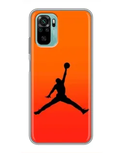 Чехол для Xiaomi Redmi Note 10 5G с картинкой «Jordan Sunset»
