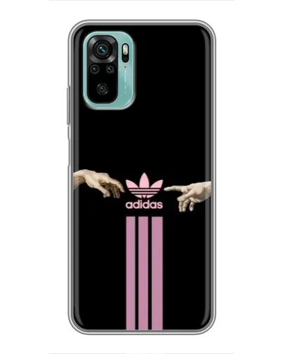 Чехол для Xiaomi Redmi Note 10 5G с картинкой «Adidas Hands» Чехол для Xiaomi Redmi Note 10 5G с картинкой «Adidas Hands»