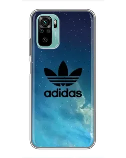Чехол для Xiaomi Redmi Note 10 5G с картинкой «Adidas Stone Logo»