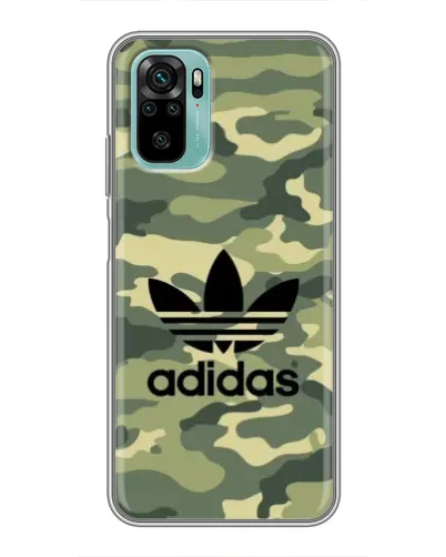 Чехол для Xiaomi Redmi Note 10 5G с картинкой «Милитари стиль Adidas» Чехол для Xiaomi Redmi Note 10 5G с картинкой «Милитари стиль Adidas»