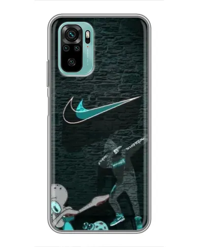 Чехол для Xiaomi Redmi Note 10 5G с картинкой «Спортивный арт Nike» Чехол для Xiaomi Redmi Note 10 5G с картинкой «Спортивный арт Nike»