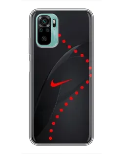 Чехол для Xiaomi Redmi Note 10 5G с картинкой «Абстрактный дизайн Nike» Чехол для Xiaomi Redmi Note 10 5G с картинкой «Абстрактный дизайн Nike»