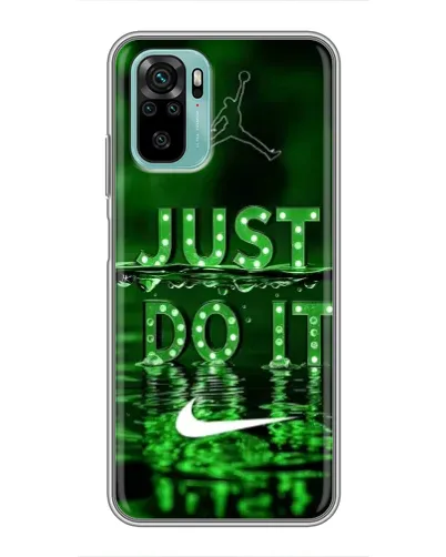 Чехол для Xiaomi Redmi Note 10 5G с картинкой «Зеленый неоновый Nike» Чехол для Xiaomi Redmi Note 10 5G с картинкой «Зеленый неоновый Nike»