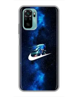 Чехол для Xiaomi Redmi Note 10 5G с картинкой «Звездный путь Nike» Чехол для Xiaomi Redmi Note 10 5G с картинкой «Звездный путь Nike»