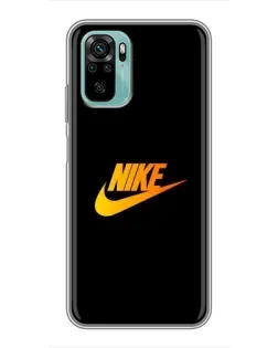 Чехол для Xiaomi Redmi Note 10 5G с картинкой «Золотой логотип Nike» Чехол для Xiaomi Redmi Note 10 5G с картинкой «Золотой логотип Nike»