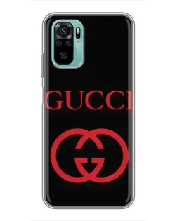 Чохол для Xiaomi Redmi Note 10 5G з картинкою «Gucci — червоний логотип» Чохол для Xiaomi Redmi Note 10 5G з картинкою «Gucci — червоний логотип»