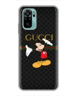 Чохол для Xiaomi Redmi Note 10 5G з картинкою «Міккі Маус Gucci» Чохол для Xiaomi Redmi Note 10 5G з картинкою «Міккі Маус Gucci»