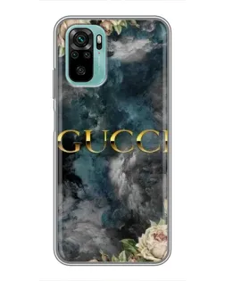 Чохол для Xiaomi Redmi Note 10 5G з картинкою «Абстрактні квіти Gucci» Чохол для Xiaomi Redmi Note 10 5G з картинкою «Абстрактні квіти Gucci»