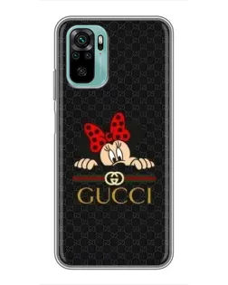 Чохол для Xiaomi Redmi Note 10 5G з картинкою «Мінні Маус Gucci — чорний» Чохол для Xiaomi Redmi Note 10 5G з картинкою «Мінні Маус Gucci — чорний»