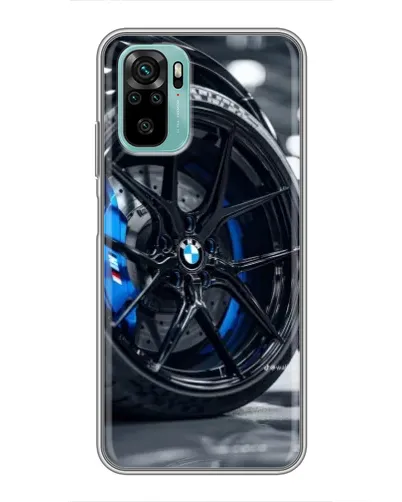 Чехол для Xiaomi Redmi Note 10 5G с картинкой «Колесо BMW вблизи» Чехол для Xiaomi Redmi Note 10 5G с картинкой «Колесо BMW вблизи»