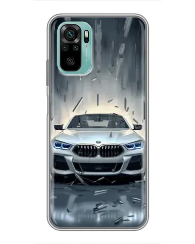 Чехол для Xiaomi Redmi Note 10 5G с картинкой «BMW в свете фар» Чехол для Xiaomi Redmi Note 10 5G с картинкой «BMW в свете фар»
