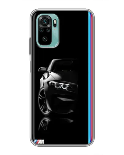 Чехол для Xiaomi Redmi Note 10 5G с картинкой «Силуэт BMW в темноте» Чехол для Xiaomi Redmi Note 10 5G с картинкой «Силуэт BMW в темноте»