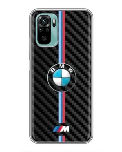 Чехол для Xiaomi Redmi Note 10 5G с картинкой «Эмблема BMW и карбон» Чехол для Xiaomi Redmi Note 10 5G с картинкой «Эмблема BMW и карбон»
