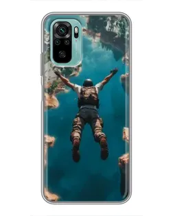 Чехол для Xiaomi Redmi Note 10 5G с картинкой «PUBG — свободное падение» Чехол для Xiaomi Redmi Note 10 5G с картинкой «PUBG — свободное падение»