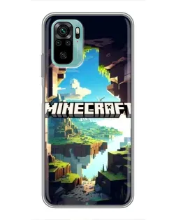 Чохол для Xiaomi Redmi Note 10 5G з картинкою «Печера Майнкрафт» Чохол для Xiaomi Redmi Note 10 5G з картинкою «Печера Майнкрафт»