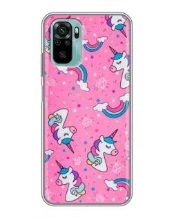 Чохол для Xiaomi Redmi Note 10 5G з картинкою «Unicorn паттерн рожевий» Чохол для Xiaomi Redmi Note 10 5G з картинкою «Unicorn паттерн рожевий»