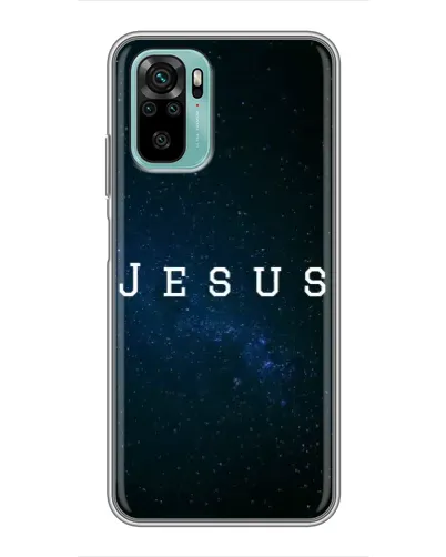 Чехол для Xiaomi Redmi Note 10 5G с картинкой «Звездное небо Jesus»