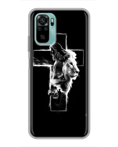 Чехол для Xiaomi Redmi Note 10 5G с картинкой «Сияющий крест Jesus» Чехол для Xiaomi Redmi Note 10 5G с картинкой «Сияющий крест Jesus»