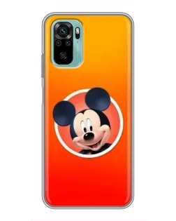 Чохол для Xiaomi Redmi Note 10 5G з картинкою «Mickey в колі»