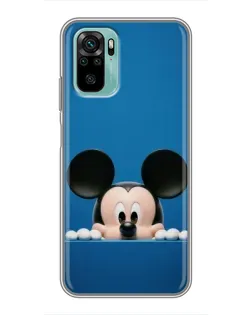 Чохол для Xiaomi Redmi Note 10 5G з картинкою «Міккі виглядає» Чохол для Xiaomi Redmi Note 10 5G з картинкою «Міккі виглядає»