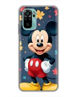 Чохол для Xiaomi Redmi Note 10 5G з картинкою «Осінній Mickey Mouse»