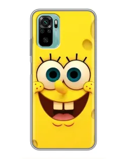 Чехол для Xiaomi Redmi Note 10 5G с картинкой «Губка Боб улыбка» Чехол для Xiaomi Redmi Note 10 5G с картинкой «Губка Боб улыбка»
