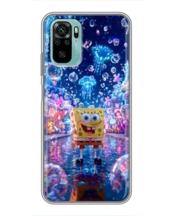 Чехол для Xiaomi Redmi Note 10 5G с картинкой «Неоновый океан» Чехол для Xiaomi Redmi Note 10 5G с картинкой «Неоновый океан»