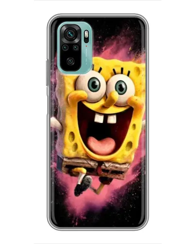 Чехол для Xiaomi Redmi Note 10 5G с картинкой «Взрывной Спанч Боб» Чехол для Xiaomi Redmi Note 10 5G с картинкой «Взрывной Спанч Боб»