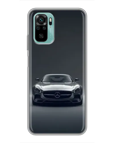 Чохол для Xiaomi Redmi Note 10 5G з картинкою «Mercedes на чорному» Чохол для Xiaomi Redmi Note 10 5G з картинкою «Mercedes на чорному»
