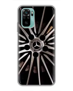 Чехол для Xiaomi Redmi Note 10 5G с картинкой «Диск Mercedes» Чехол для Xiaomi Redmi Note 10 5G с картинкой «Диск Mercedes»