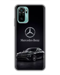 Чехол для Xiaomi Redmi Note 10 5G с картинкой «Mercedes — решетка радиатора» Чехол для Xiaomi Redmi Note 10 5G с картинкой «Mercedes — решетка радиатора»