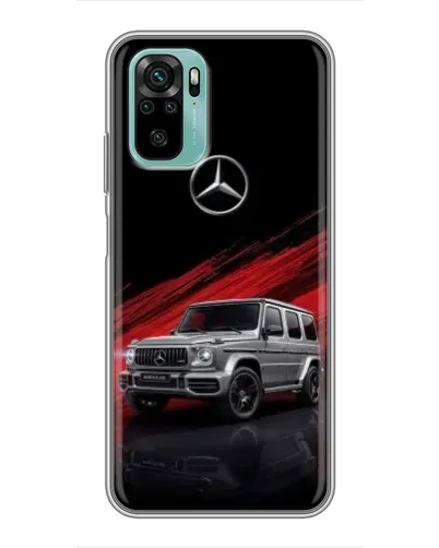 Чохол для Xiaomi Redmi Note 10 5G з картинкою «Mercedes G-Class червоний» Чохол для Xiaomi Redmi Note 10 5G з картинкою «Mercedes G-Class червоний»