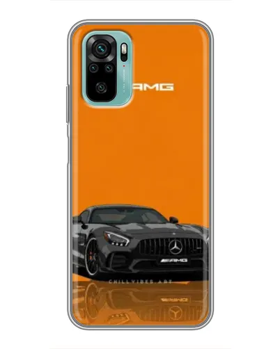 Чохол для Xiaomi Redmi Note 10 5G з картинкою «Помаранчевий Mercedes AMG» Чохол для Xiaomi Redmi Note 10 5G з картинкою «Помаранчевий Mercedes AMG»