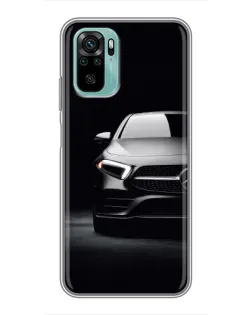 Чехол для Xiaomi Redmi Note 10 5G с картинкой «Свет фар Mercedes» Чехол для Xiaomi Redmi Note 10 5G с картинкой «Свет фар Mercedes»