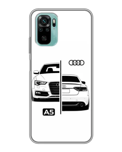 Чохол для Xiaomi Redmi Note 10 5G з картинкою «Audi — контрастний дизайн» Чохол для Xiaomi Redmi Note 10 5G з картинкою «Audi — контрастний дизайн»