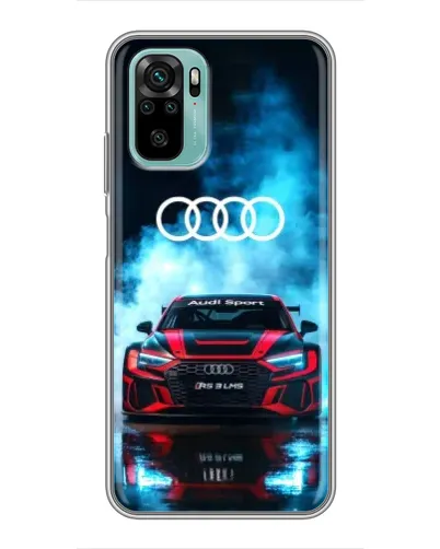 Чохол для Xiaomi Redmi Note 10 5G з картинкою «Audi Sport — неон» Чохол для Xiaomi Redmi Note 10 5G з картинкою «Audi Sport — неон»