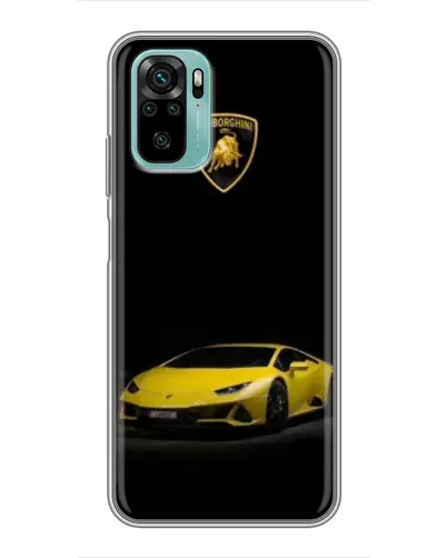 Чехол для Xiaomi Redmi Note 10 5G с картинкой «Lamborghini желтый акцент» Чехол для Xiaomi Redmi Note 10 5G с картинкой «Lamborghini желтый акцент»