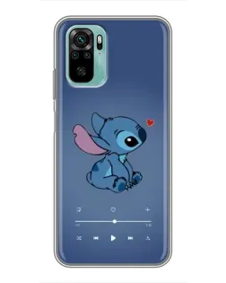 Чехол для Xiaomi Redmi Note 10 5G с картинкой «Музыкальный Stitch» Чехол для Xiaomi Redmi Note 10 5G с картинкой «Музыкальный Stitch»