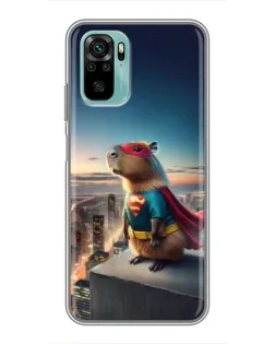 Чохол для Xiaomi Redmi Note 10 5G з картинкою «Капі-мен супергерой» Чохол для Xiaomi Redmi Note 10 5G з картинкою «Капі-мен супергерой»