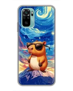 Чохол для Xiaomi Redmi Note 10 5G з картинкою «Капібара Ван Гога» Чохол для Xiaomi Redmi Note 10 5G з картинкою «Капібара Ван Гога»