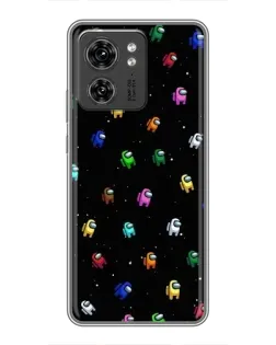 Чохол для Xiaomi Redmi Note 10 Pro 5g з картинкою «Екіпаж Among Us»