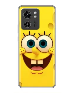 Чехол для Xiaomi Redmi Note 10 Pro 5g с картинкой «Губка Боб улыбка»