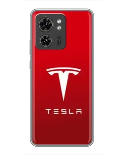 Чехол для Xiaomi Redmi Note 10 Pro 5g с картинкой «Tesla Red Classic»