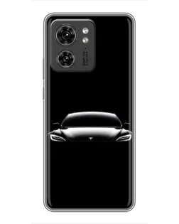 Чехол для Xiaomi Redmi Note 10 Pro 5g с картинкой «Фары Tesla Night»