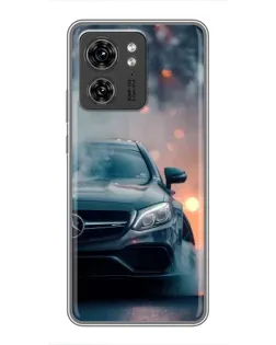 Чехол для Xiaomi Redmi Note 10 Pro 5g с картинкой «Mercedes — ночной город»