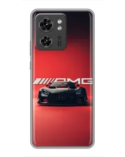 Чехол для Xiaomi Redmi Note 10 Pro 5g с картинкой «Mercedes AMG — красная линия»