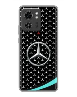 Чехол для Xiaomi Redmi Note 10 Pro 5g с картинкой «Mercedes — бирюзовый акцент»
