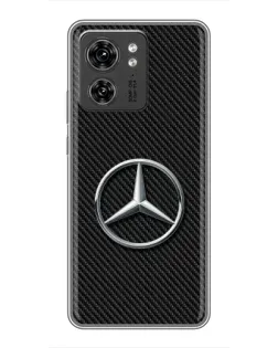Чехол для Xiaomi Redmi Note 10 Pro 5g с картинкой «Карбоновый Mercedes стиль»