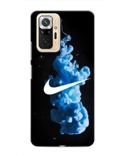Чехол для Xiaomi Redmi Note 10 Pro с картинкой «Nike и синий дым» Чехол для Xiaomi Redmi Note 10 Pro с картинкой «Nike и синий дым»