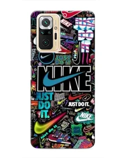 Чехол для Xiaomi Redmi Note 10 Pro с картинкой «Яркий коллаж Nike» Чехол для Xiaomi Redmi Note 10 Pro с картинкой «Яркий коллаж Nike»
